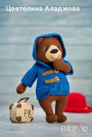 Плетени играчки на една кука , снимка 8 - Плюшени играчки - 53323267