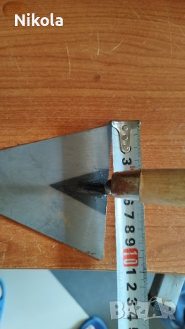 Мистрия, триъгълна зидарска 14/10см нови!, снимка 2 - Други - 42058047