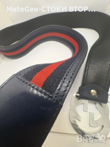 Оригинален колан на GUCCI made in italy естествена кожа, снимка 9 - Колани - 55850685