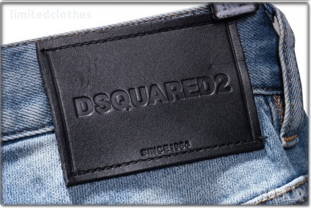 DSQUARED D2 COOL GUY CATEN BROS PRINT Мъжки Дънки size 48 (32), снимка 11 - Дънки - 29481725