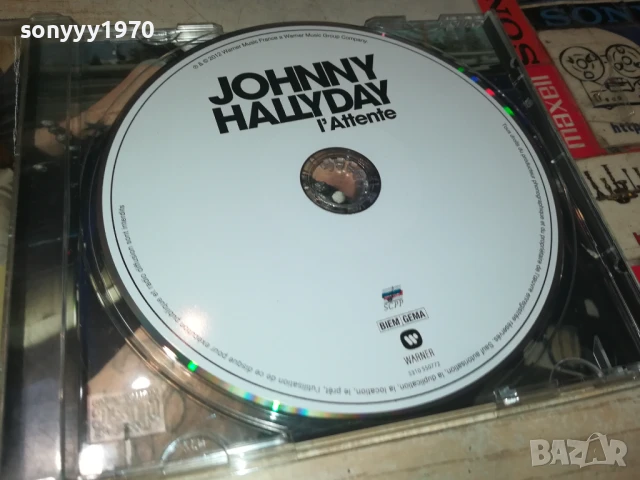 JOHNNY HALLYDAY CD 1808251953, снимка 5 - CD дискове - 51408990