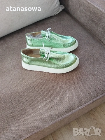 дамски обувки40номер,естествена кожа., снимка 4 - Дамски ежедневни обувки - 54357740