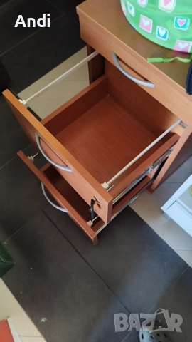 Офис шкаф с три чекмеджета  - контейнер за бюро 42,5/40.5/68,5см, снимка 16 - Шкафове - 52419130