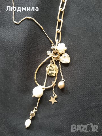 Колие перли и различни висулки,украшения, снимка 3 - Колиета, медальони, синджири - 42509949