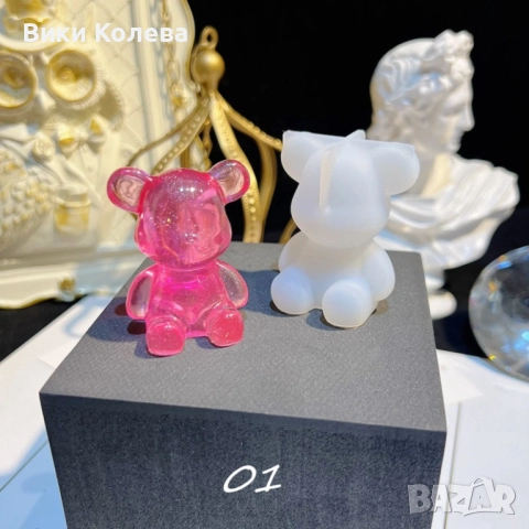 Силиконов молд – Мече за смола, гипс, свещи 