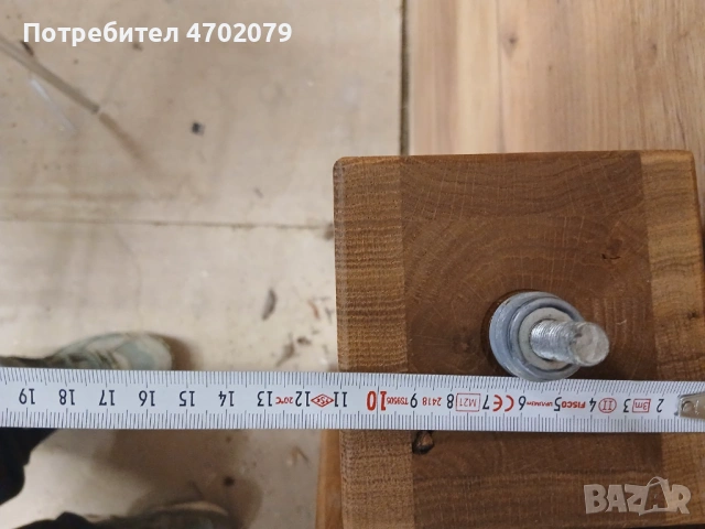 Голяма масивна дъбова маса, снимка 10 - Маси - 53016708