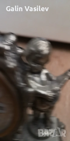 Механичен германски часовник, снимка 3 - Антикварни и старинни предмети - 53286565