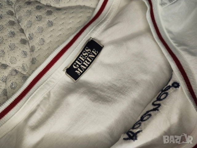 Guess Marine crop top/кроп топ, тениска , снимка 4 - Тениски - 51794229