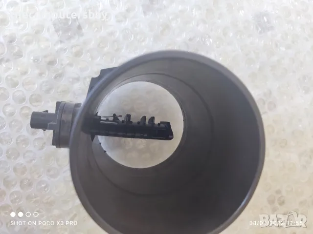 Дебитомер airflow maf sensor BMW 3 E90 E91 E92 BOSCH LUFTMASSENM 3ER, снимка 4 - Части - 49326605