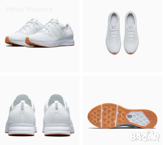 маратонки Nike Flyknit Trainer ' Gum' номер 44-44,5, снимка 4 - Маратонки - 40646536