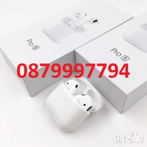 Безжични Слушалки Топ AIRPODS PRO5, снимка 2 - Безжични слушалки - 40823123