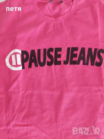 Тениска Pause, снимка 2 - Тениски - 50396532