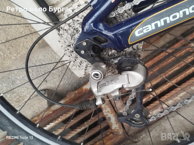 26 цола алуминиев велосипед Колело размер 44 Cannondale , снимка 3 - Велосипеди - 51750156