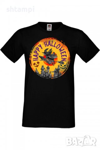 Мъжка тениска Halloween 08,Halloween,Хелоуин,Празник,Забавление,Изненада,Обичаи,, снимка 1 - Тениски - 38134866