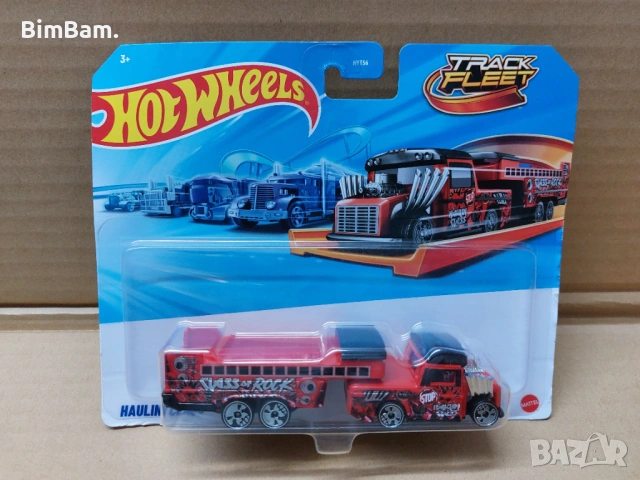 Камиони / колички Hot Wheels - 20 модела  Track Fleet - Nitro Rail, снимка 16 - Коли, камиони, мотори, писти - 51551959