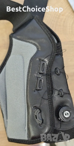 Welnove глезенна шина / ортеза с метална шина за навехнати глезени - Черна L, снимка 3 - Ортези и протези - 53144499