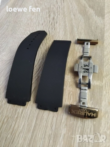 Каишка за Hublot 25 mm, снимка 4 - Мъжки - 53198242