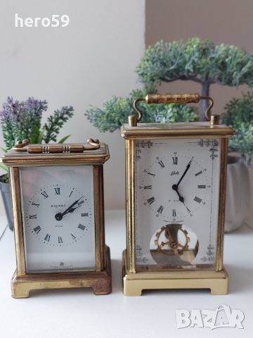 Два каретни часовника/каретен часовник/, снимка 1 - Антикварни и старинни предмети - 39906329