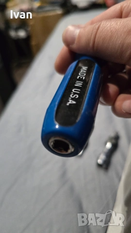 Ръкохватка за вложки 1/4" (Made in U.S.A.), снимка 3 - Гедорета - 53911261