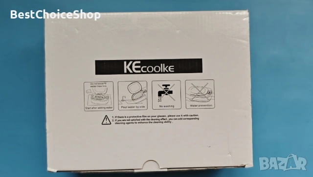 Ултразвукова почистваща вана 750ml KEcoolke – за очила, бижута, часовници, снимка 5 - Друга електроника - 54087943