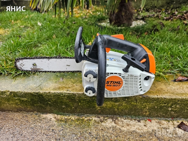 МОТОРНА РЕЗАЧКА STIHL MS 193.T. КАСТРАЧКА. ПЕРФЕКТНА , снимка 2 - Градинска техника - 52891520