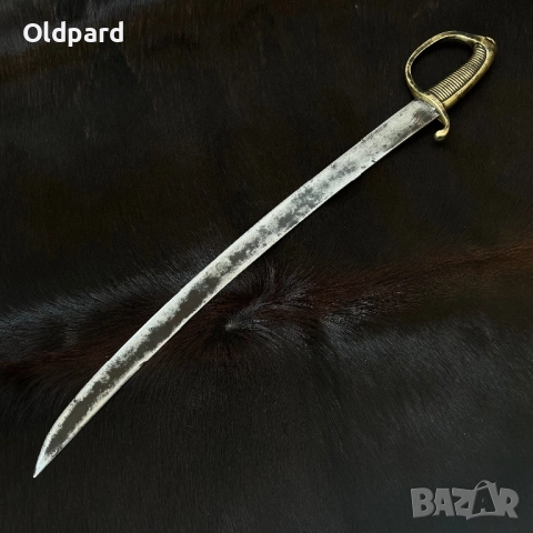 Френска бойна пехотна саб, модел от An-IX за редници и подофицери. , снимка 3 - Антикварни и старинни предмети - 51905618