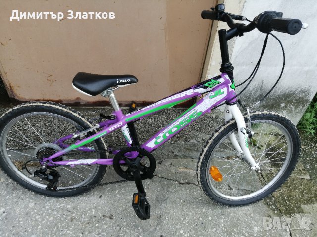 Детски велосипед/колело Cross Speedster 20"+ помощни колела, снимка 2 - Велосипеди - 42027986