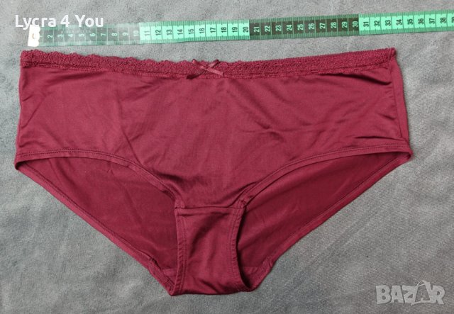 Изчистен боксер бикина в бордо М размер, снимка 1