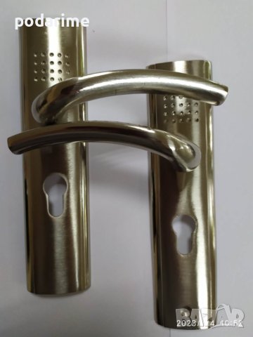 Дръжки, китайски стандарт, междуцентрие 50 мм - секретни, снимка 1 - Входни врати - 40427795