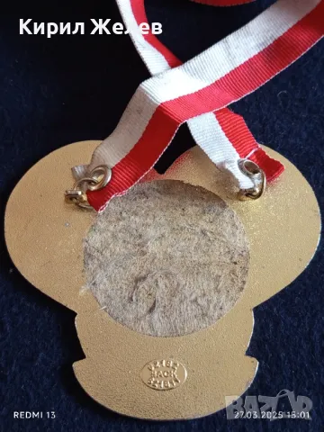 Красив детски медал за КОЛЕКЦИЯ ДЕКОРАЦИЯ БИТОВ КЪТ 49866, снимка 5 - Други ценни предмети - 49663005