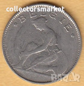 1 франк 1922(холандска легенда), Белгия, снимка 2 - Нумизматика и бонистика - 38514262