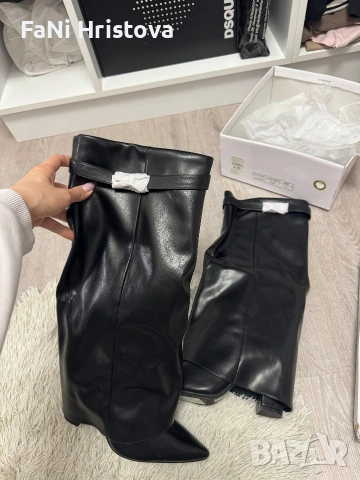 Дамски ботуши Answear LAB 41номер, снимка 2 - Дамски обувки на ток - 54192619