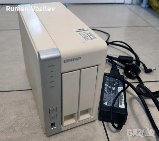 NAS QNAP TS-231 Mрежов сървър, снимка 1 - Външни хард дискове - 48654296