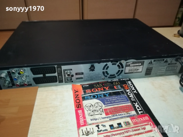 SAMSUNG DVD HR-773 HDD & DVD RECORDER-ВНОС GERMANY 1811251041LCHERY2, снимка 5 - Плейъри, домашно кино, прожектори - 52452476