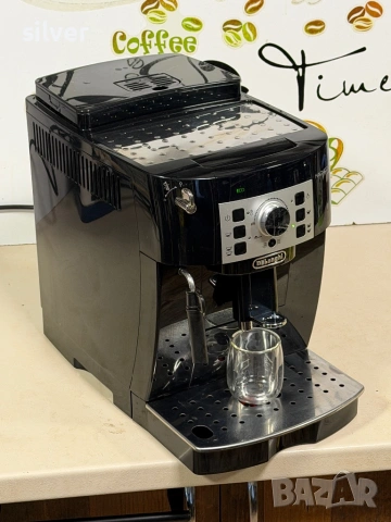 Кафемашина кафе автомат delonghi magnifica S с гаранция, снимка 4 - Кафемашини - 53265739