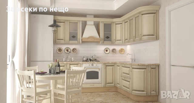 Кухненски шкаф VANILLA Н-60/87 2 чекмеджета клен/златна патина Код P1278, снимка 2 - Шкафове - 51886709