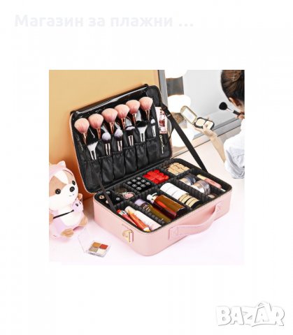 2В1 ПРОФЕСИОНАЛЕН КУФАР-ОРГАНАЙЗЕР С 3 ОТДЕЛЕНИЯ ЗА КОЗМЕТИКА - код 2181, снимка 16 - Куфари - 34206590