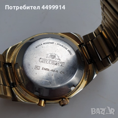 Ръчен механичен автоматичен часовник Orient, снимка 6 - Антикварни и старинни предмети - 52503564