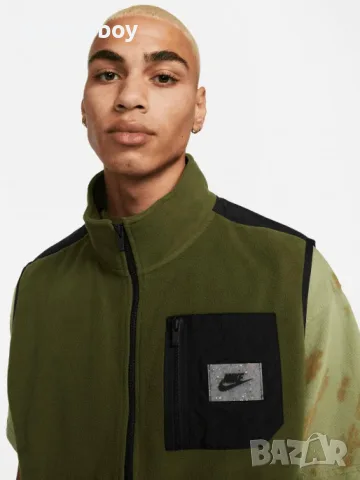 Nike Sports Sportswear Therma-Fit Olive - мъжки поларен елек Л