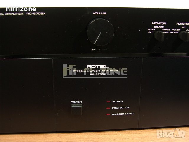 КОМПЛЕКТ  Rotel rc-870bx / rb-870bx , снимка 6 - Ресийвъри, усилватели, смесителни пултове - 42904077