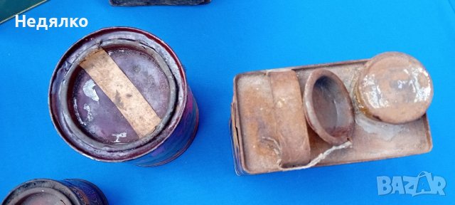 Adler,BASF,SUN,1935г,7 немски кутии с емайл лак, снимка 9 - Колекции - 43200294