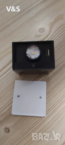 Лед лампа,светеща от четири страни,сензорна ,на батерия,магнитна, снимка 6 - Лед осветление - 48341490