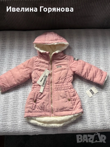 Детско зимно яке DKNY, двулицево. Размер 18м. 