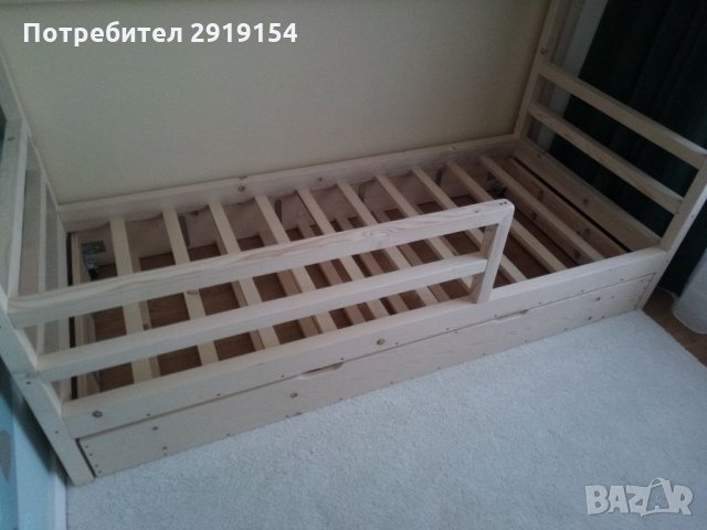 Детско легло тип къщичка , снимка 5 - Бебешки легла и матраци - 34877836