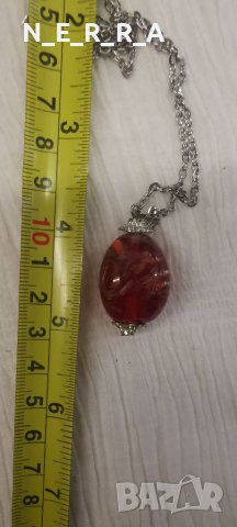 Медальон Мурано, снимка 4 - Колиета, медальони, синджири - 40010142