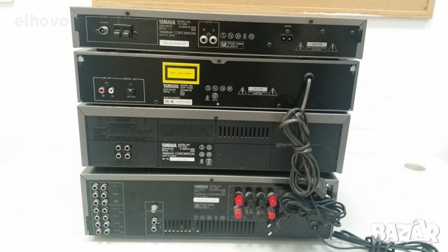 Стерео усилвател, тунер, дек, CD player Yamaha, снимка 10 - Ресийвъри, усилватели, смесителни пултове - 29938622