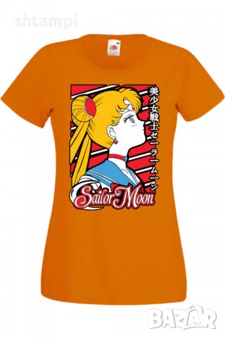 Дамска тениска Sailor Moon 01,Анимация,игра,Празник,Повод., снимка 9 - Тениски - 37946254