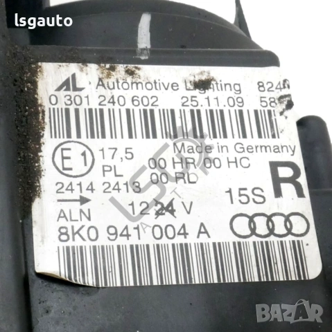 Десен фар AUDI A4 (B8) 2008-2015 ID: 156702, снимка 4 - Части - 53117310
