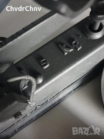 Force 5кг/чугунен кантар/френска стара колекционерска механична кухненска везна, снимка 5 - Антикварни и старинни предмети - 52466178