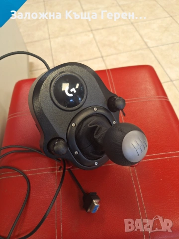 Скоростен лост за Конзоли Logitech driving force shifter, снимка 2 - Други игри и конзоли - 53160975